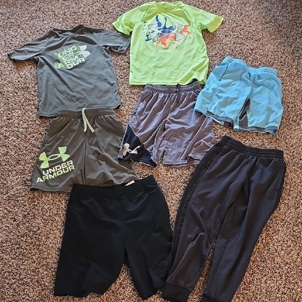 Under Armour Kids Gray Shorts